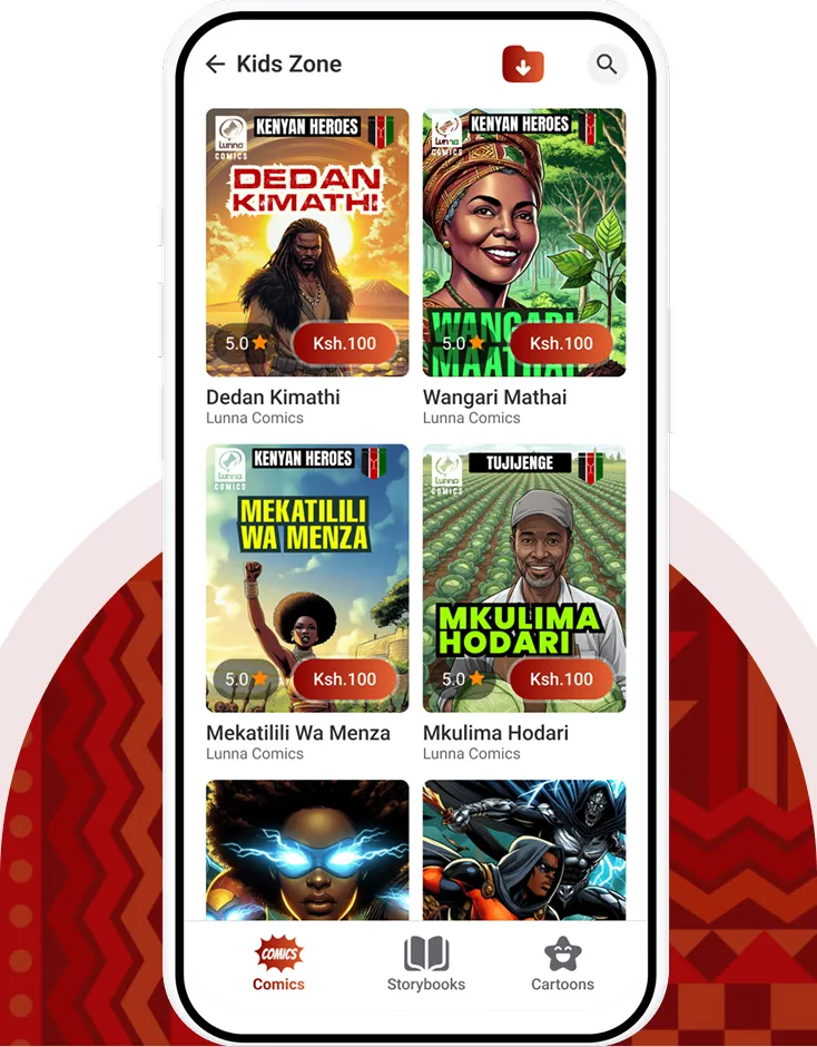 Comics in Lunna